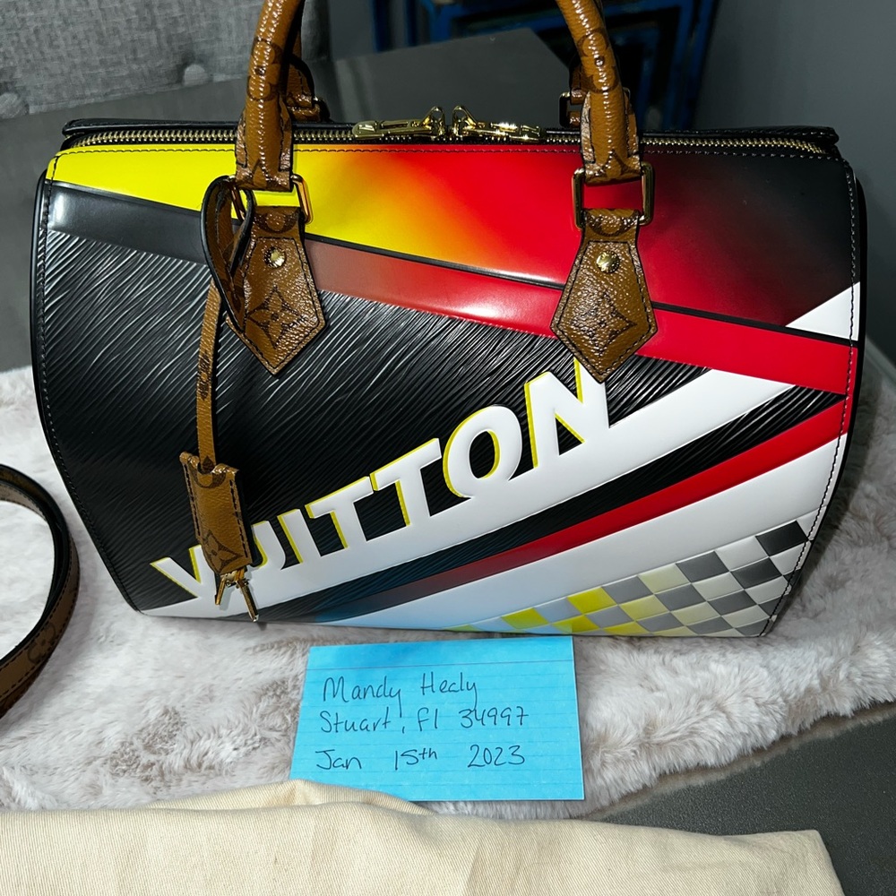 Louis Vuitton Epi Race Speedy Bandouliere